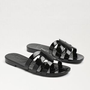Sam Edelman Bay Jelly Slide Sandal | black | size 8